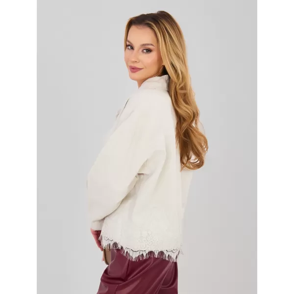  Dámská bunda RUE PARIS IT-KR-FL10001.54 LIGHT BEIGE 