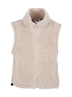 Dámská vesta URBAN CLASSICS TB7087-02903 WHITE SAND