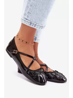 Dámské baleríny BOTO 6625-1 BLACK