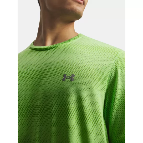  Pánské triko UNDER ARMOUR VELOCITI SS 6009517-712 ZELENÁ 