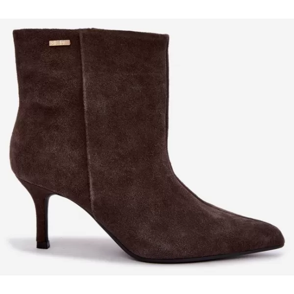  Dámské boty BIG STAR SHOES UU274492 BROWN/BEIGE SHADOWS 
