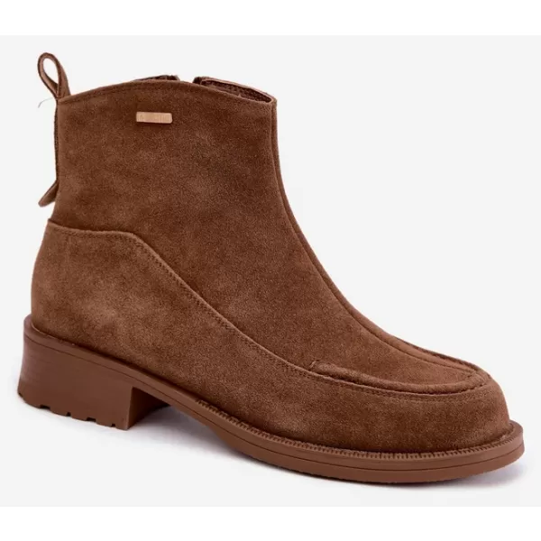  Dámské boty BIG STAR SHOES UU274601 BROWN/BEIGE SHADOWS 