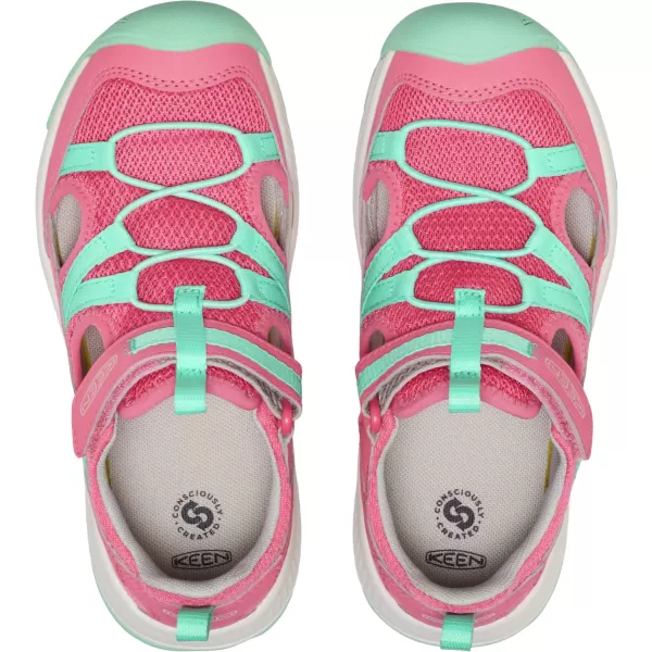  Dětské sandály KEEN MOTOZOA SANDAL YOUTH PINK LEMONADE/CABBAGE 