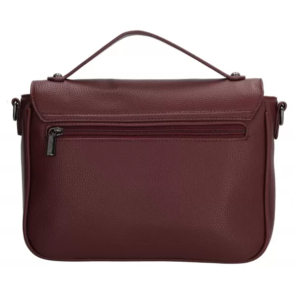  Kabelka Charm London Mulberry street W00404 Bordeaux red BORDEAUX RED 
