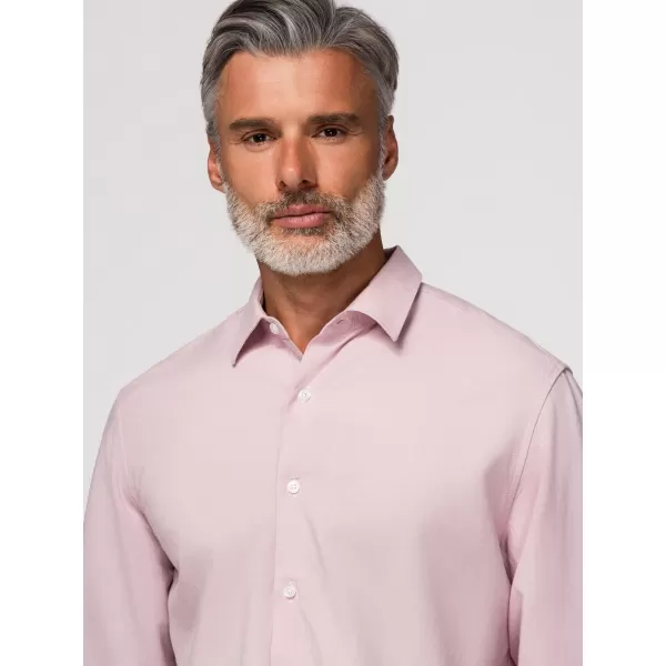  Pánská košile OMBRE OM-SHCS-0190 PASTEL PINK 