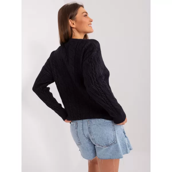  Dámský svetr WOOL FASHION ITALIA AT-SW-2335.27 NOIRE 