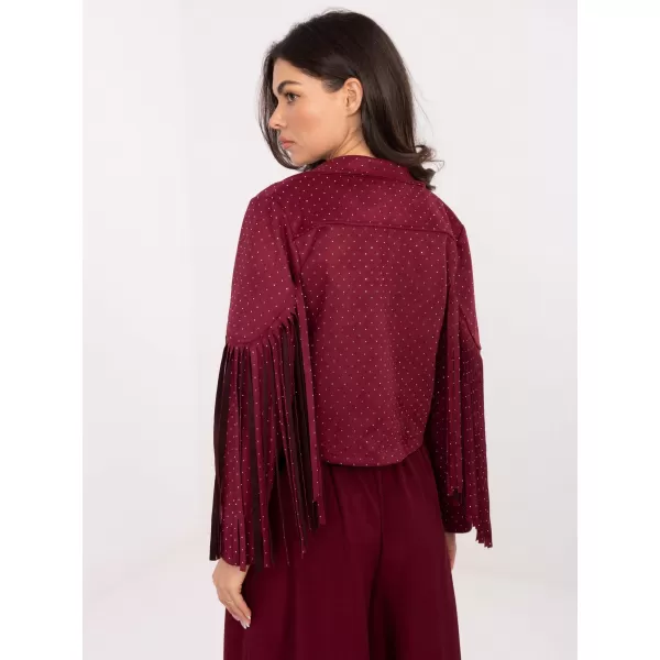  Dámská bunda ITALY MODA IT-KR-21698.29P BURGUNDY 
