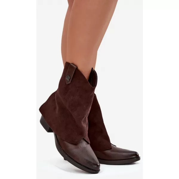  Dámské boty BOTO RMR2382-10 BROWN 