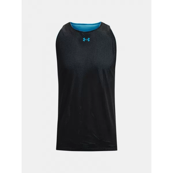  Pánské tílko UNDER ARMOUR UA BASELINE REVERSIBLE TANK 1361899-422 MODRÁ 