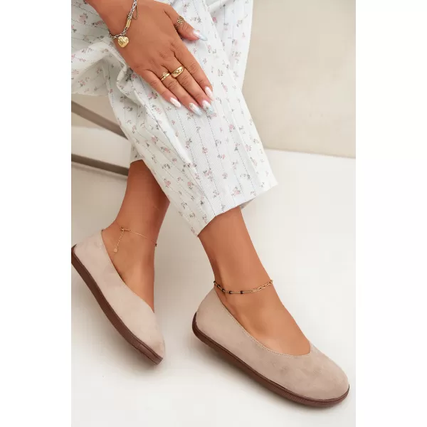  Dámské baleríny BOTO 9877 BEIGE 