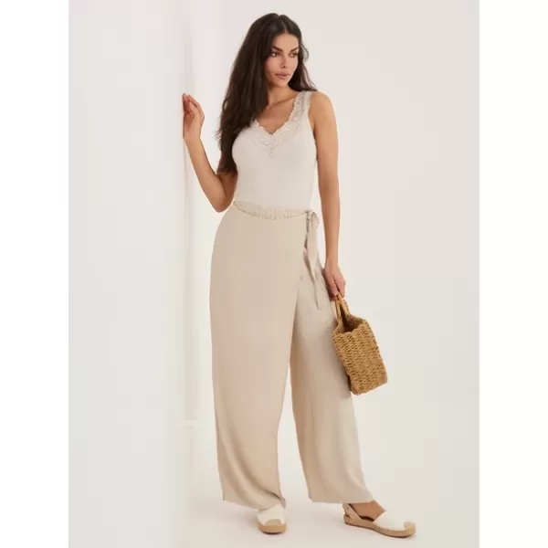 Dámské kalhoty FACTORY PRICE CS-SP-XYS3376.96 BEIGE 