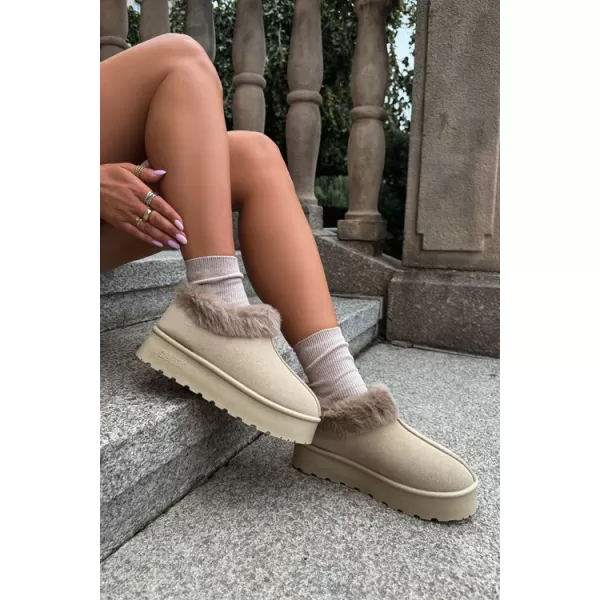  Dámské sněhule BIG STAR SHOES UU274204 BEIGE 