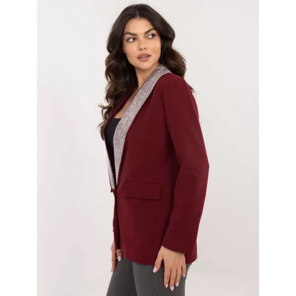  Dámská bunda ITALY MODA DHJ-MA-19926.85P BURGUNDY 