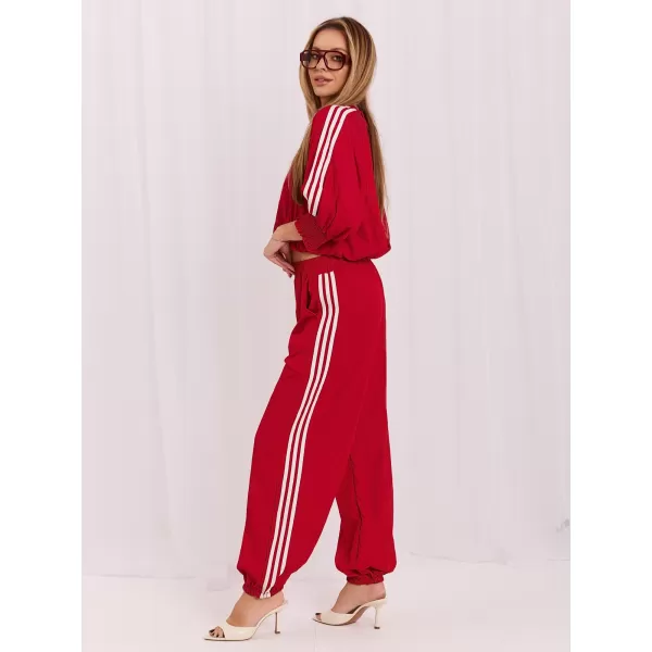  Dámský komplet ITALY MODA MI-KMPL-K7173M.95 RED 