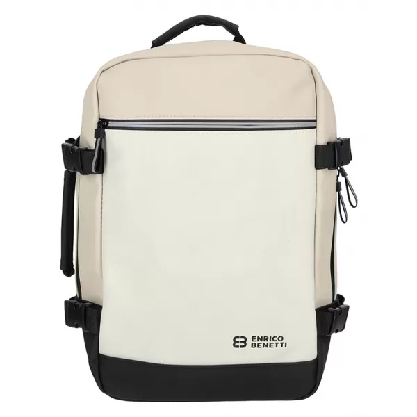  Batoh Enrico Benetti Bergen 56010 Black-beige BLACK BEIGE 