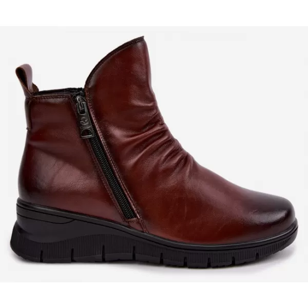  Dámské kotníkové boty VINCEZA 133117 BROWN 