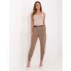 Dámské kalhoty FACTORY PRICE IT-SP-21679.03 DARK BEIGE