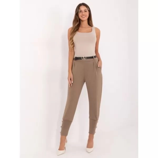  Dámské kalhoty FACTORY PRICE IT-SP-21679.03 DARK BEIGE 