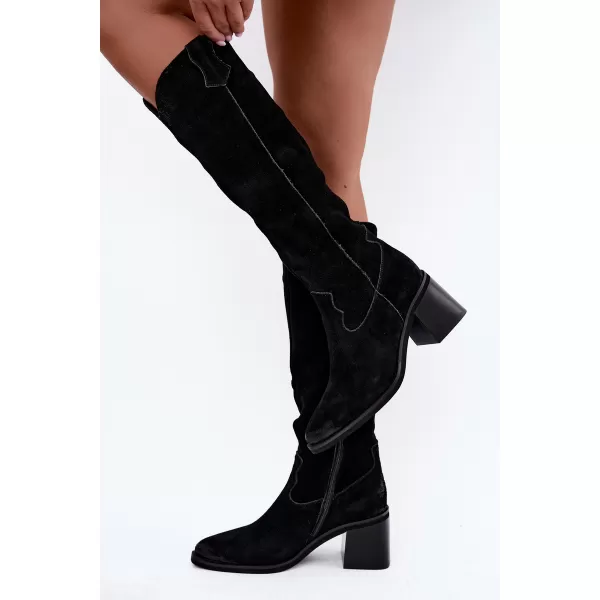  Dámské kovbojky VINCEZA 133103 BLACK 