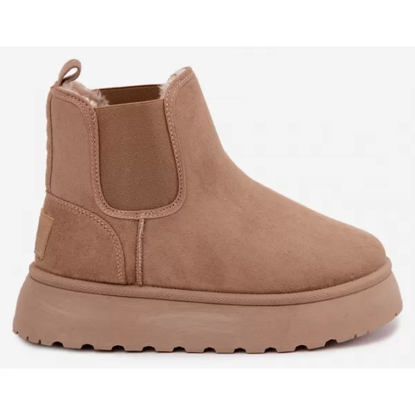  Dámské sněhule BIG STAR SHOES UU274173 BEIGE 