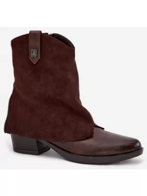 Dámské boty BOTO RMR2382-10 BROWN