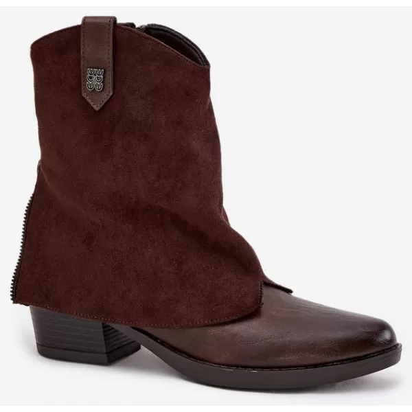  Dámské boty BOTO RMR2382-10 BROWN 
