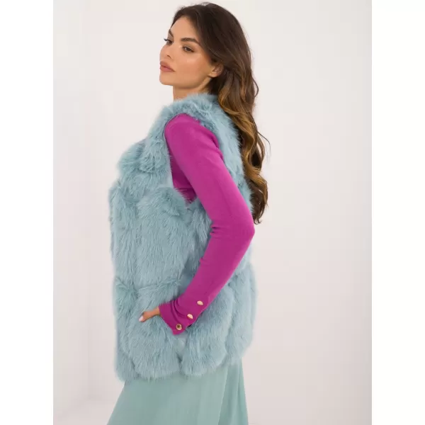  Dámská vesta WOOL FASHION ITALIA AT-KZ-2375.00P MINT 