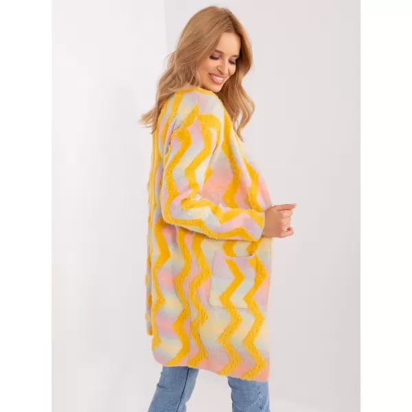  Dámský svetr WOOL FASHION ITALIA AT-SW-234701.34 YELLOW 
