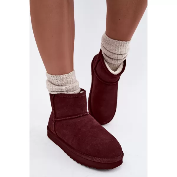  Dámské sněhule BOTO 5350 BURGUNDY 