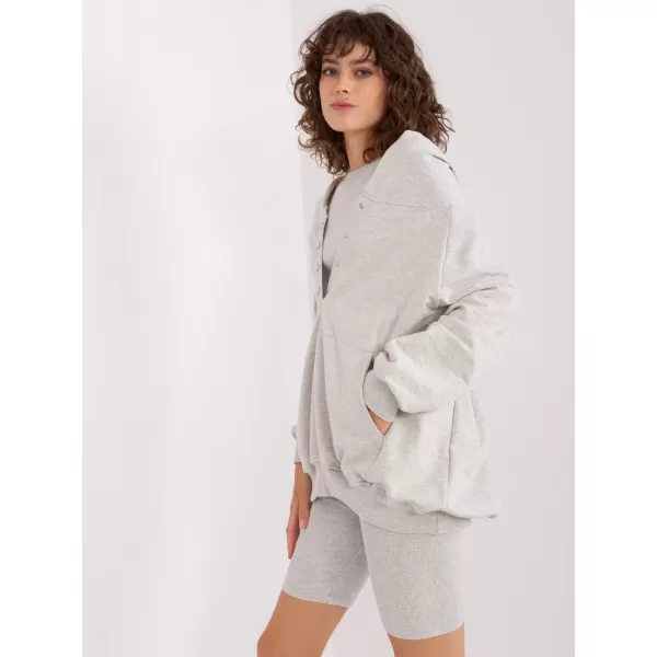  Dámský 3-dílný set MY RED LIPS EM-KMPL-831.17 LIGHT GREY 