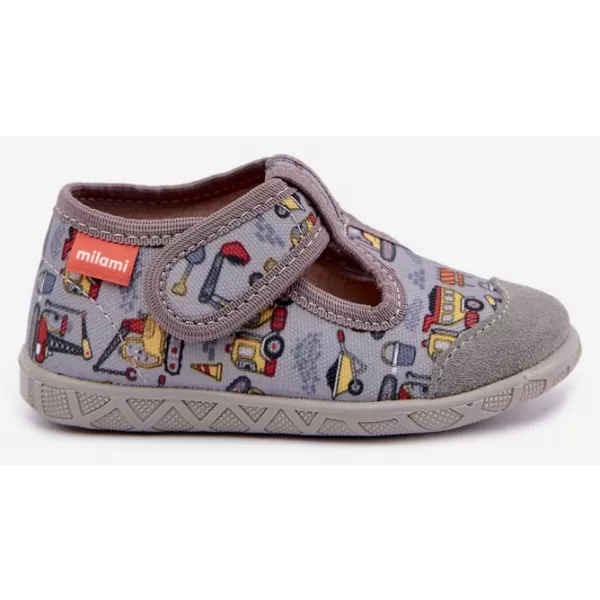  Dětské pantofle MILAMI 112/BR-81 GREY 