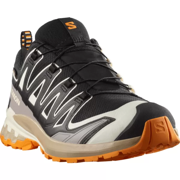 Pánské boty SALOMON XA PRO 3D V9 GORE-TEX L47881900 BLACK/VANILLA ICE/TURMERIC 