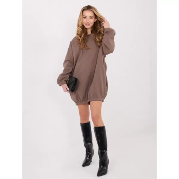  Dámská mikina FACTORY PRICE WT-BL-A1461.70 DARK BEIGE 