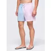 Pánské kraťasy OMBRE OM-SRSS-0215 BLUE AND PINK