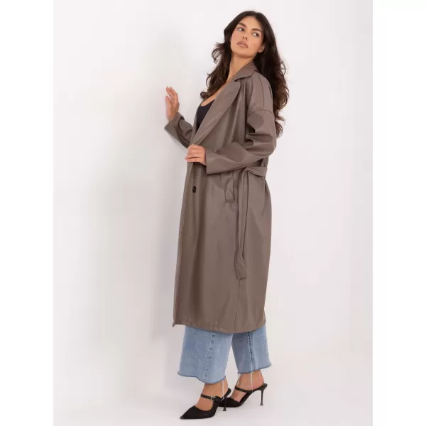  Dámský kabát RUE PARIS IT-PL-A8393.81 GRAY-BEIGE 