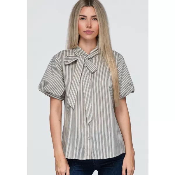  Dámská košile OMBRE OW-SH-E0067 BEIGE 