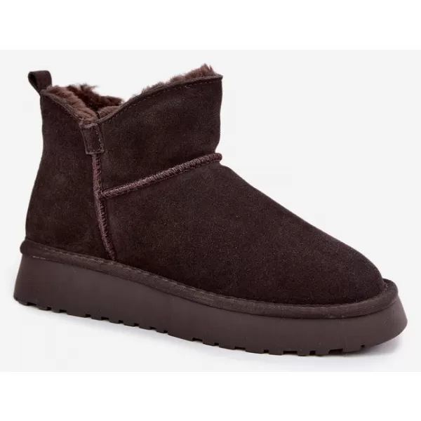  Dámské sněhule VINCEZA 97961 CHOCOLATE 