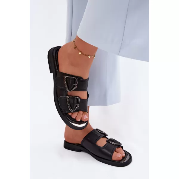  Dámské pantofle VINCEZA 62304 BLACK 
