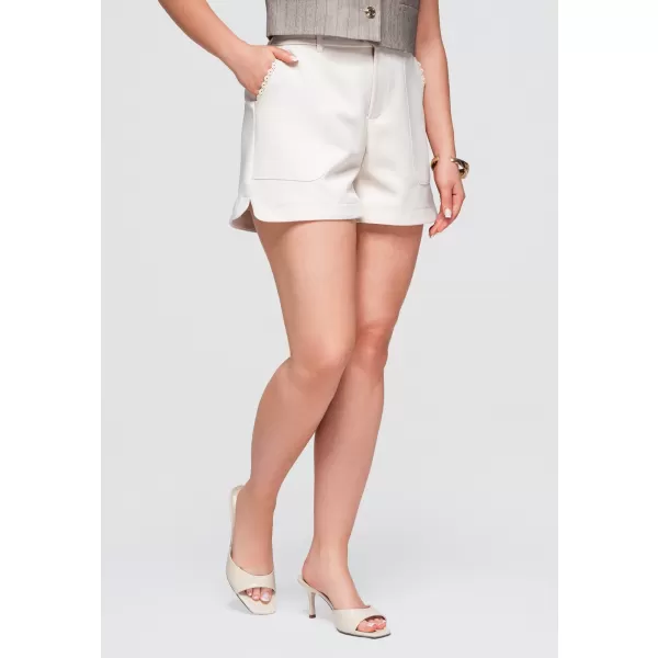  Dámské kraťasy OMBRE OW-ST-E0009 BEIGE 