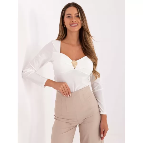  Dámská halenka ITALY MODA IT-BZ-21629.82 WHITE 