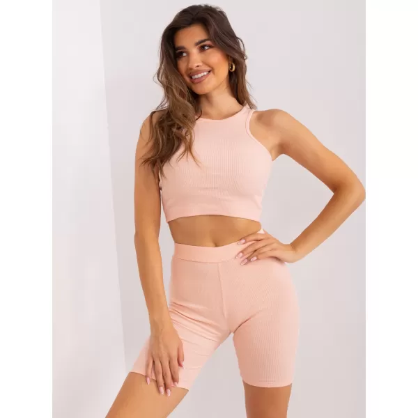  Dámský 3-dílný set MY RED LIPS EM-KMPL-834.11 PEACH 
