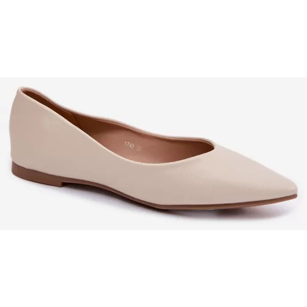  Dámské baleríny BOTO 1740 BEIGE 