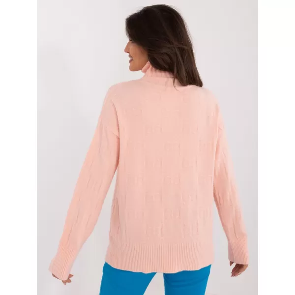  Dámský svetr WOOL FASHION ITALIA AT-SW-2342-1.35 PEACH 