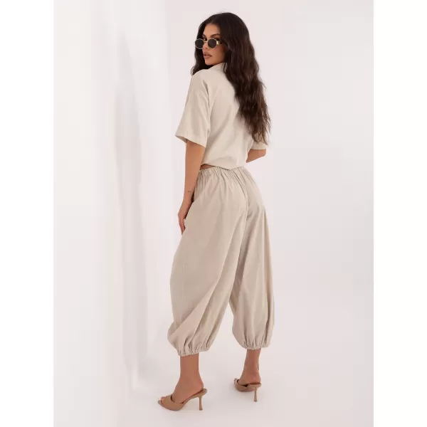  Dámské kalhoty ITALY MODA IT-SP-FL10309-1.02 BEIGE 