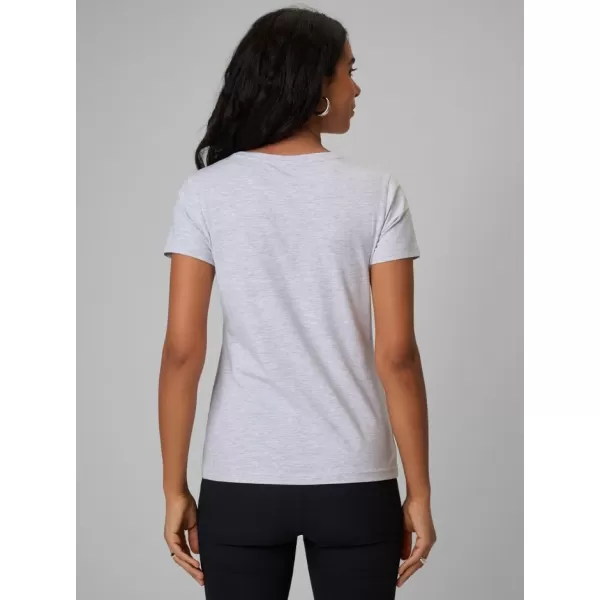  Dámské triko 4F 4FWMM00TTSHF2255 COLD LIGHT GREY MELANGE 