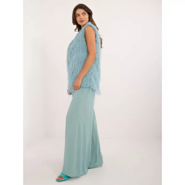  Dámská vesta WOOL FASHION ITALIA AT-KZ-2349-1.21 MINT 