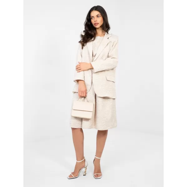  Dámská bunda RUE PARIS IT-MA-21839.10 LIGHT BEIGE 