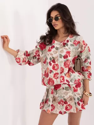 Dámská bunda ITALY MODA IT-KR-FL10357-1.30 RED