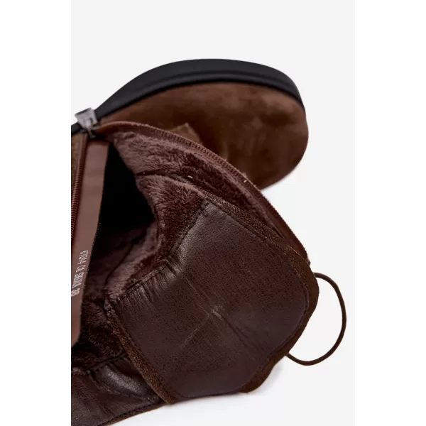  Dámské kozačky VINCEZA 67044 BROWN 
