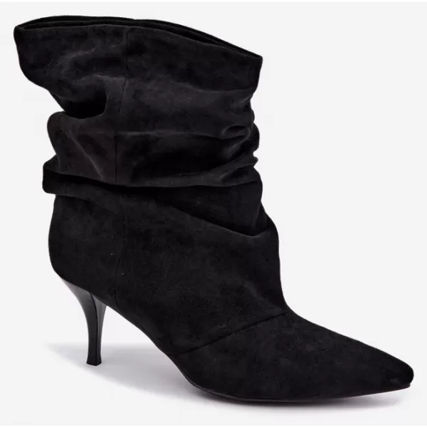  Dámské kotníkové boty BOTO 52268 BLACK 